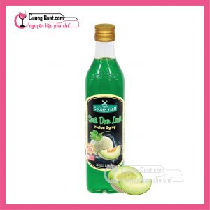 GoldenFarm Siro Dưa Lưới 520ml (1 thùng giảm 2k - 3 thùng giảm 3k - 5 thùng giảm 4k)