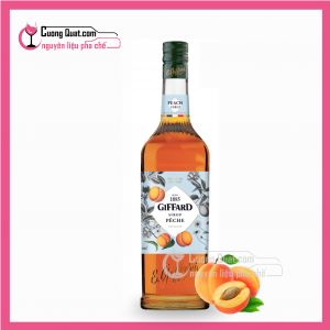 Giffard Siro Đào 1L (1 thùng giảm 5k - 3 thùng giảm 6k - 5 thùng giảm 7k)