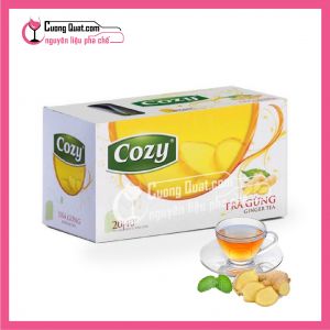 Cozy Trà Túi Lọc Gừng (1 thùng giảm 2k - 3 thùng giảm 3k - 5 thùng giảm 4k)
