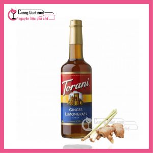 Torani Ginger LeMonGrass 750ml (CTKM: Mua 1T giảm 2k mỗi chai, có thể mix)