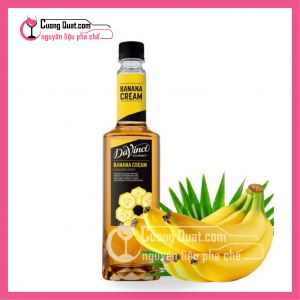Davinci Siro Chuối 750ml (1 thùng giảm 2k mỗi chai)