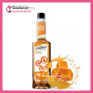 Davinci Siro Caramel 750ml (1 thùng giảm 5k - 3 thùng giảm 6k - 5 thùng giảm 7k)