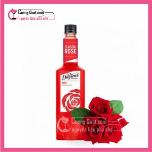 Davinci Siro Hoa Hồng 750ml (1 thùng giảm 5k - 3 thùng giảm 6k - 5 thùng giảm 7k)