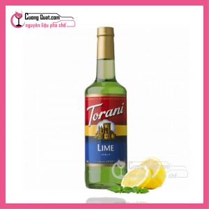 Torani Siro Lime 750ml (1 thùng giảm 5k - 3 thùng giảm 6k - 5 thùng giảm 7k)