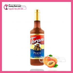 Torani Siro Đào 750ml (1 thùng giảm 5k - 3 thùng giảm 6k - 5 thùng giảm 7k)