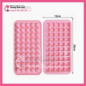 (DC) Khay Thạch Hình Chóp 50 viên