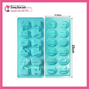 (DC) Khay Thạch Chữ Lớn (12 Chữ)