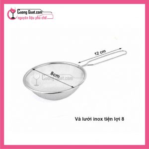 (DC) Vợt Lưới Inox Tiện Lợi Loại Nhỏ Số 8