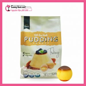 Dans Bột Pudding Trứng 500g (5 gói giảm 1k - 10 gói giảm 2k - 20 gói giảm 3k)
