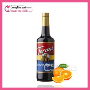 Torani Siro Cam Đỏ 750ml (1 thùng giảm 5k - 3 thùng giảm 6k - 5 thùng giảm 7k)
