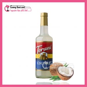 Torani Siro Dừa 750ml (1 thùng giảm 5k - 3 thùng giảm 6k - 5 thùng giảm 7k)