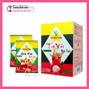 Trà Vải Sao Vàng Hòa Tan (CTKM: Mua 1T giảm 2k mỗi hộp, có thể mix)
