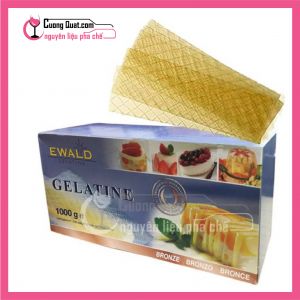 Gelatine 10 Lá (CTKM: Mua 1T giảm 2k mỗi hộp, có thể mix)
