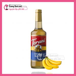 Torani Siro Chuối 750ml (1 thùng giảm 5k - 3 thùng giảm 6k - 5 thùng giảm 7k)