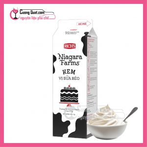Richs Kem Niagara Farm 1kg (1 thùng giảm 2k)