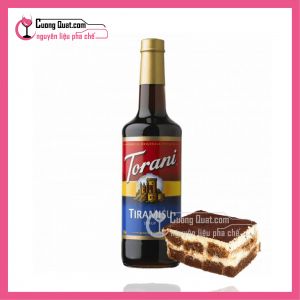 Torani Siro Tiramisu 750ml (1 thùng giảm 5k - 3 thùng giảm 6k - 5 thùng giảm 7k)