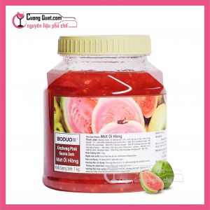 Boduo Mứt Ổi Hồng 1kg (1 thùng giảm 5k - 3 thùng giảm 6k - 5 thùng giảm 7k)