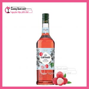 Giffard Siro Vải 1L (1 thùng giảm 5k - 3 thùng giảm 6k - 5 thùng giảm 7k)