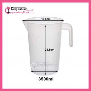 (DC) Ca Nhựa Nắp 3.5L