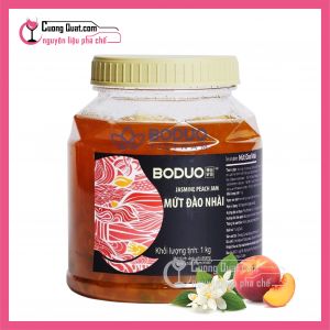 Boduo Mứt Đào Nhài 1kg (1 thùng giảm 5k - 3 thùng giảm 6k - 5 thùng giảm 7k)