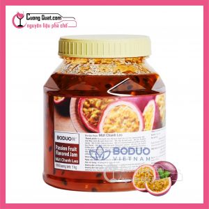 Mứt Boduo Chanh leo 1kg (1 thùng giảm 5k - 3 thùng giảm 6k - 5 thùng giảm 7k)