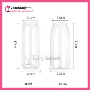 Chai nhựa pet có nắp đóng nhôm