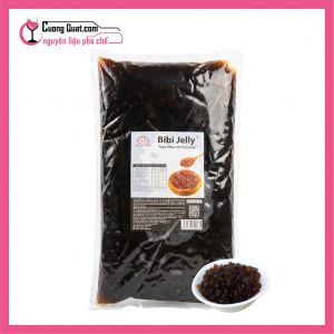 Bibi Trân Châu 3Q Đen Caramel 2kg (1 thùng giảm 5k - 3 thùng giảm 6k - 5 thùng giảm 7k)