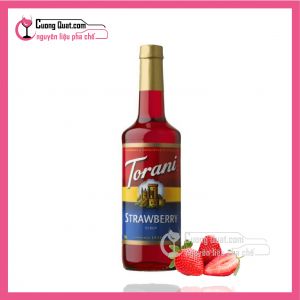 Torani Siro Dâu 750ml (1 thùng giảm 5k - 3 thùng giảm 6k - 5 thùng giảm 7k)