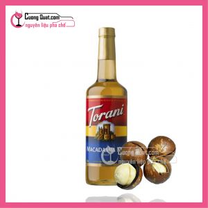 Torani Hạt Macadamia 750ml (CTKM: Mua 1T giảm 2k mỗi chai, có thể mix)