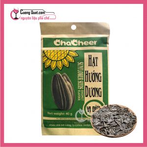 Hạt hướng dương vị dừa ChaCheer gói 40gr (CTKM: Mua 1T giảm 2k mỗi gói, có thể mix)