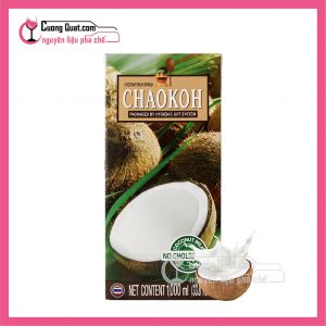 Chaokoh Cốt Dừa 1L (1 thùng giảm 2k - 5 thùng giảm 3k)