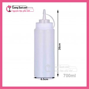 (DC) Bình Đựng Sữa Đường 700ml