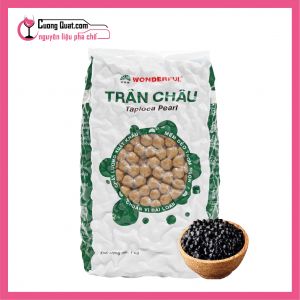 Wonderful Trân Châu Caramel 1kg (1 thùng giảm 2k - 3 thùng giảm 3k - 5 thùng giảm 4k)