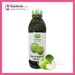 Osterberg Sinh Tố Táo Xanh 1L (1 thùng giảm 2k - 3 thùng giảm 3k - 5 thùng giảm 4k)