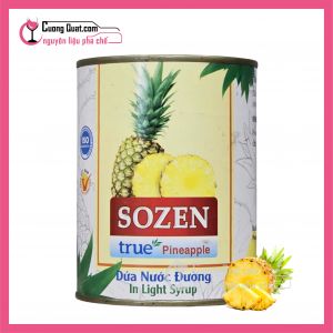 TIM Thơm Cắt Khoanh Ngâm Nước Đường 565g (1 thùng giảm 2k - 5 thùng giảm 3k)