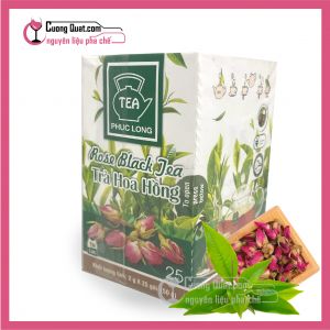 Trà Phúc Long Túi Lọc Hoa Hồng (CTKM: Mua 1T giảm 2k mỗi gói, có thể mix)