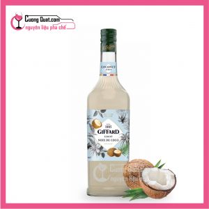 Giffard Siro Dừa 1L (1 thùng giảm 5k - 3 thùng giảm 6k - 5 thùng giảm 7k)