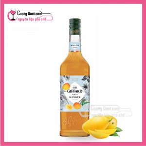 Giffard Siro Xoài 1L (1 thùng giảm 5k - 3 thùng giảm 6k - 5 thùng giảm 7k)