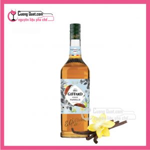 Giffard Siro Vanilla 1L (1 thùng giảm 5k - 3 thùng giảm 6k - 5 thùng giảm 7k)