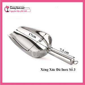 (DC) Xẻng Xúc Đá Inox Số 3