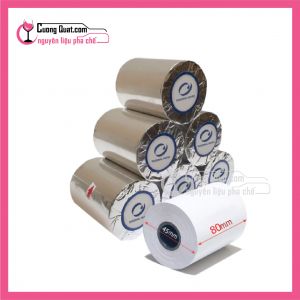 Giấy In Nhiệt Nhật Bản k80x45 (Thùng 100 cuộn)