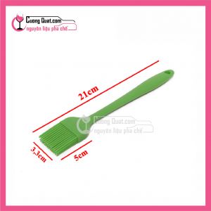 (DC) Chổi Quét Silicon Cán Đúc 21cm