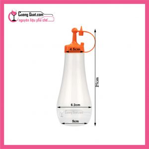 (DC) Bình Đựng Sốt Loại Đẹp 360ml