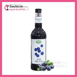 Orana Siro Việt Quất 750ml (1 thùng giảm 5k - 5 thùng giảm 6k)