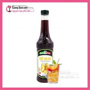 Siro Goldenfarm Trà Đào 700ml (Mua 12 tặng 1 đến hết 15 - 10 - 2026)