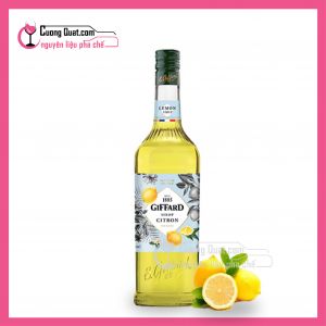 Giffard Siro Chanh 1L (1 thùng giảm 5k - 3 thùng giảm 6k - 5 thùng giảm 7k)