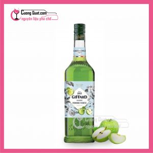 Giffard Siro Táo Xanh 1L (1 thùng giảm 5k - 3 thùng giảm 6k - 5 thùng giảm 7k)