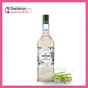 Giffard Siro Sả 1L (1 thùng giảm 5k - 3 thùng giảm 6k - 5 thùng giảm 7k)