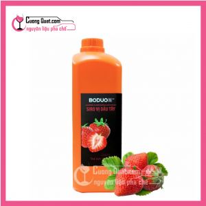 Boduo Siro Dâu 2L (1 thùng giảm 5k - 3 thùng giảm 6k - 5 thùng giảm 7k)