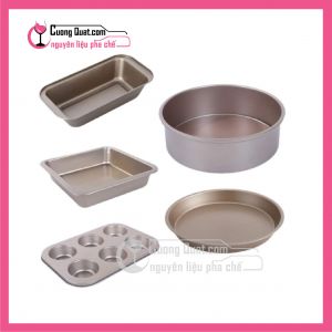 (DC) Khuôn Nướng Bánh Chống Dính (5 Món)